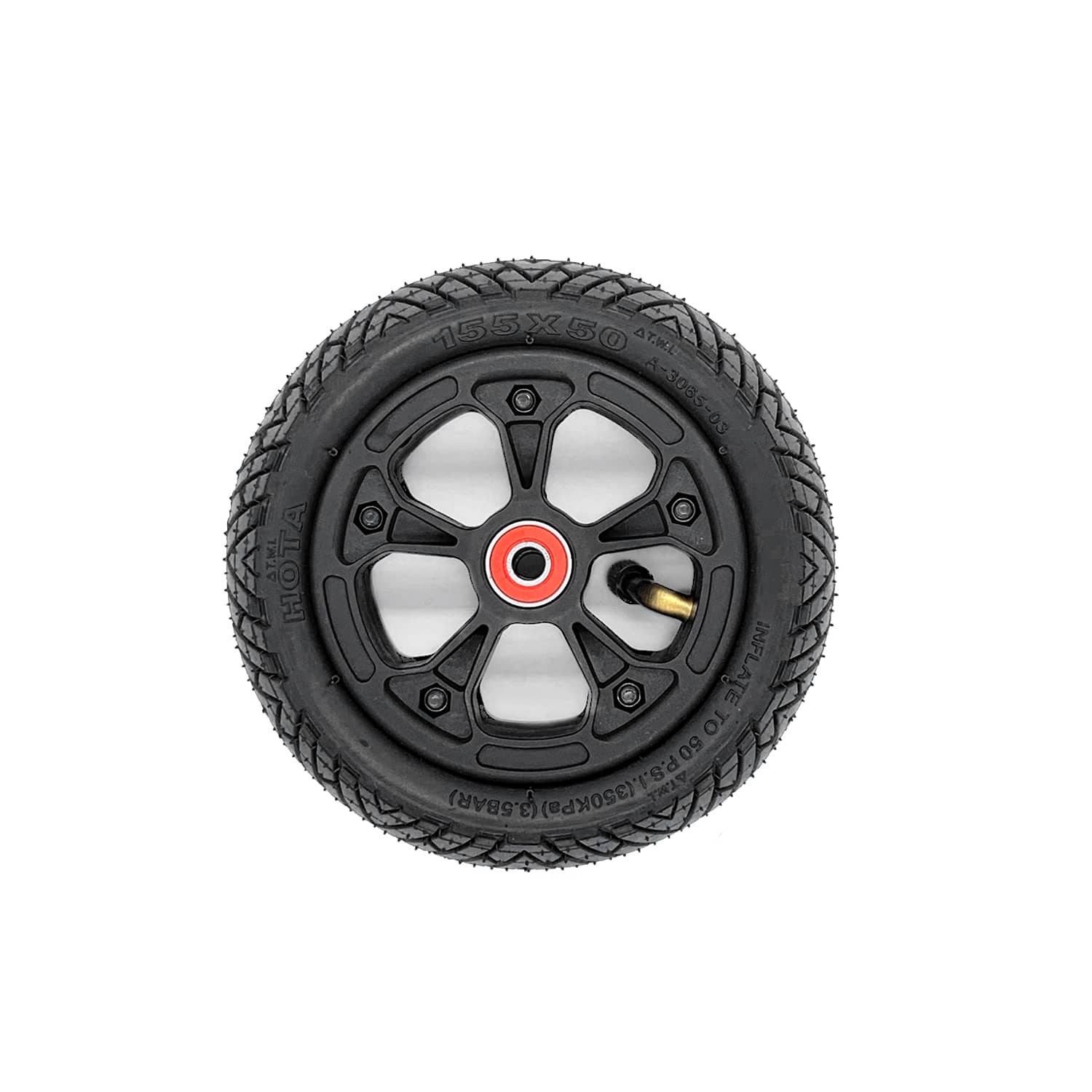 155mm Pneumatic Tire Set for Hurricane Belt / Rover - Image 4