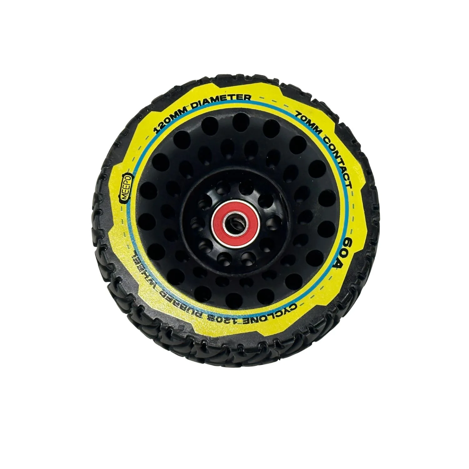 Meepo Cyclone 120s Ultra Comfort High Grip All-terrain Wheels - Image 2