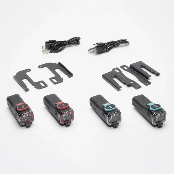 Shredlights SL-300+ Headlights & SL-R1+ Brake Lights Skateboard Bundle - Image 3