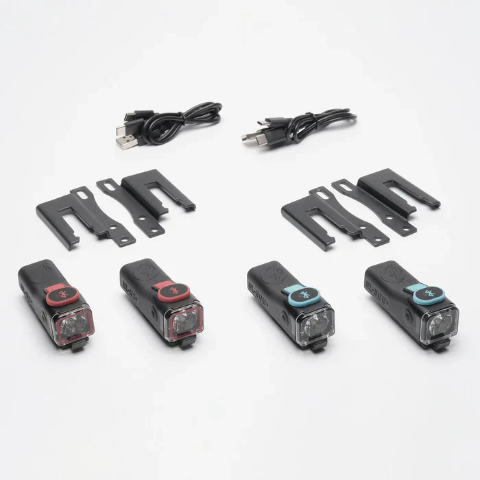 Shredlights SL-300+ Headlights & SL-R1+ Brake Lights Skateboard Bundle - Image 4